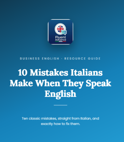 10 errori che quasi tutti gli italiani fanno parlando inglese (e perché capitano sempre agli stessi)