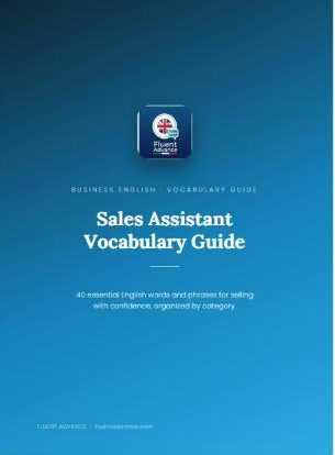 Sales Assistant Vocabulary Guide